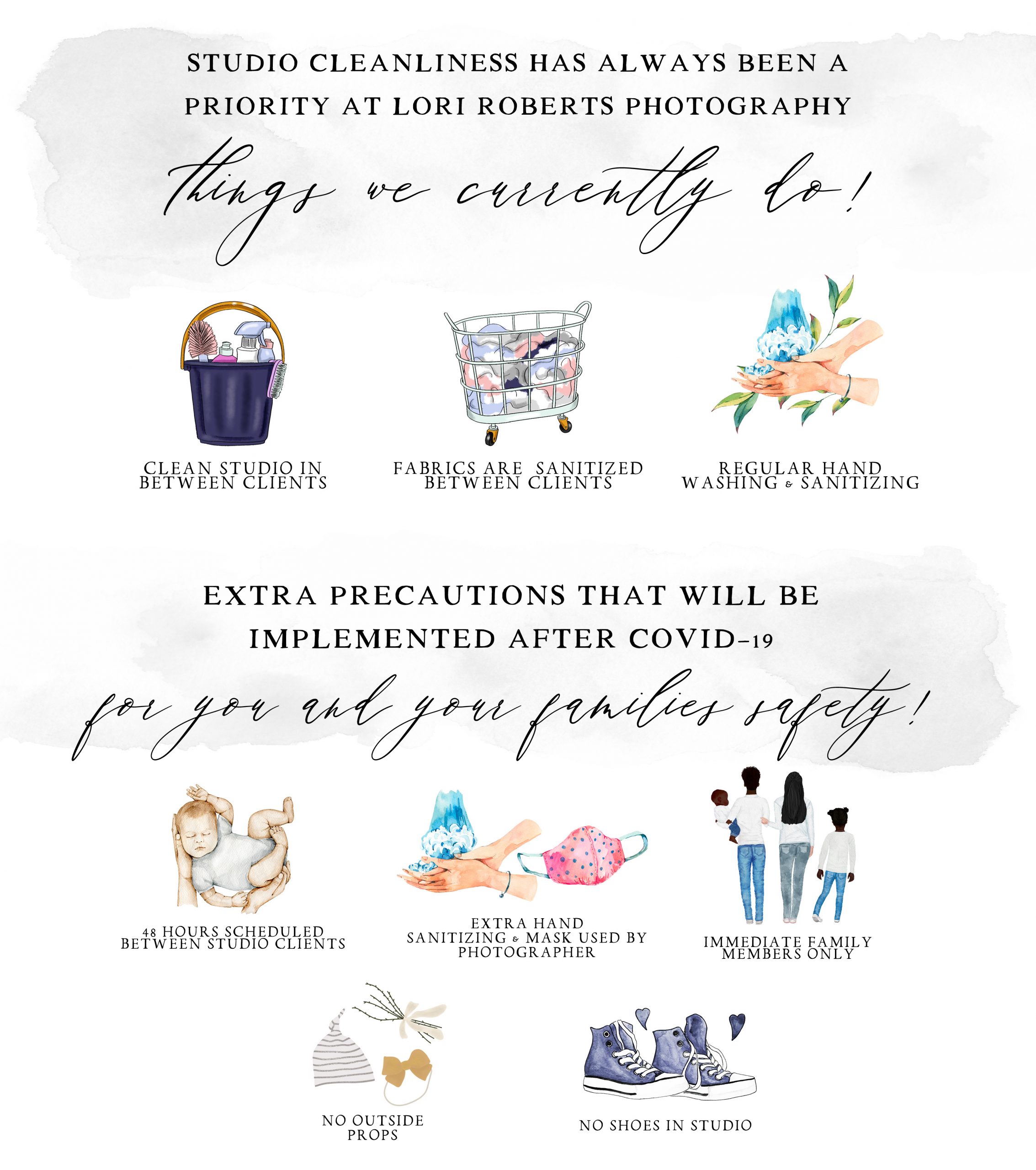 Oshawa Photographer policies and procedures